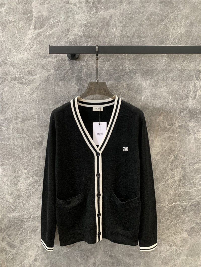 Ce1i*e single breasted knitted cardigan replicas clothes