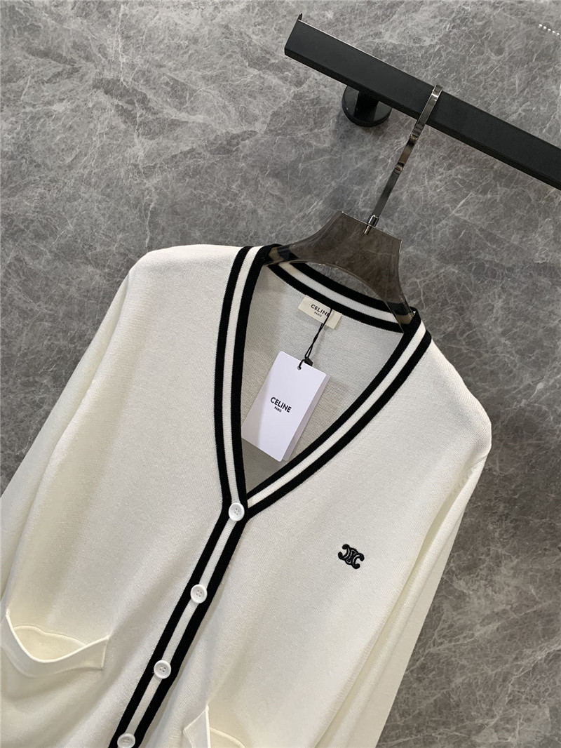 Ce1i*e single breasted knitted cardigan replicas clothes