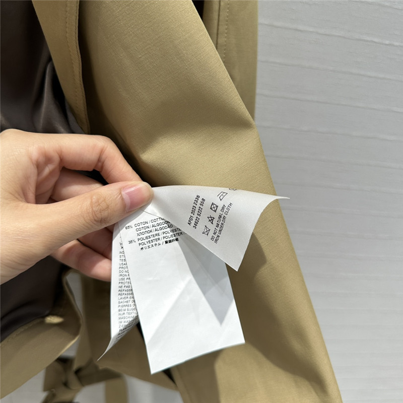 Pra*a waist short trench coat replica d&g clothing