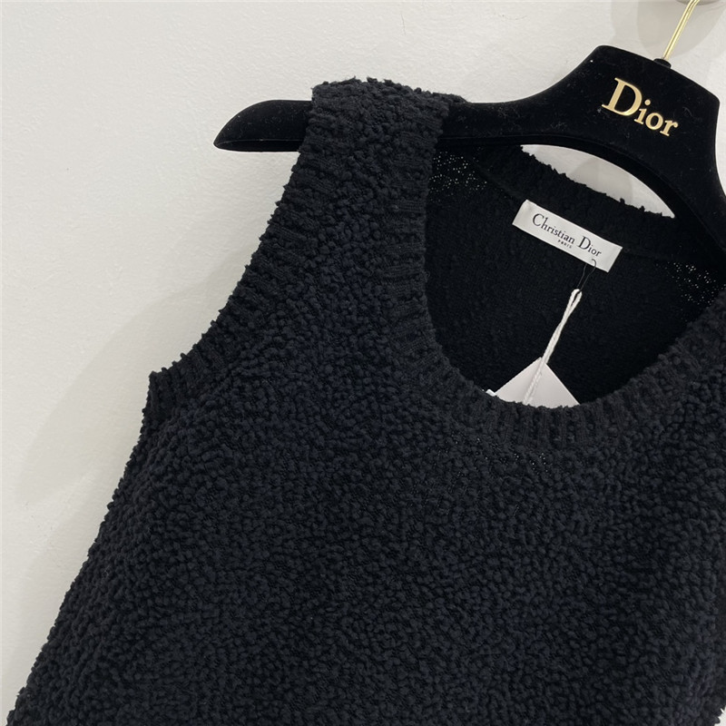 D10r wool pom pom vest replica clothing sites