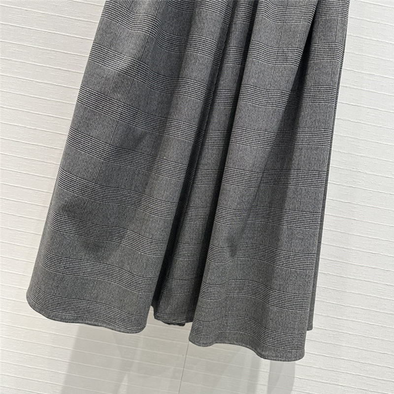 Pra*a three-dimensional puffy pleated skirt replica clothes