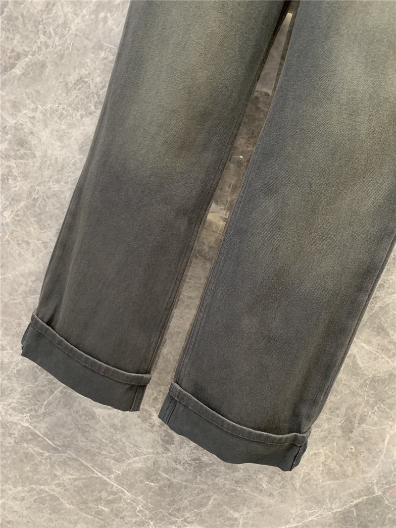 M1um1u washed denim trousers replica clothing sites