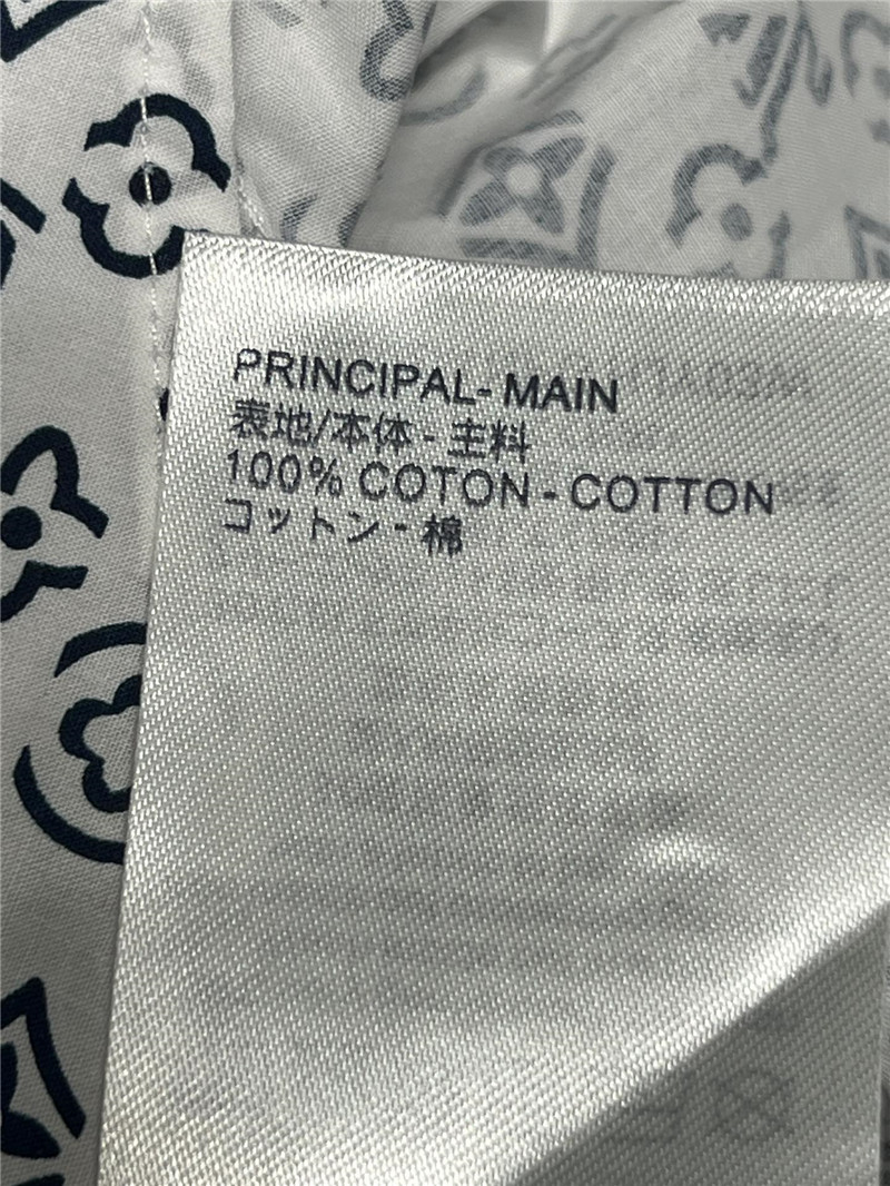 l0vis Vvtt0n lv letter print long sleeve shirt replicas clothes