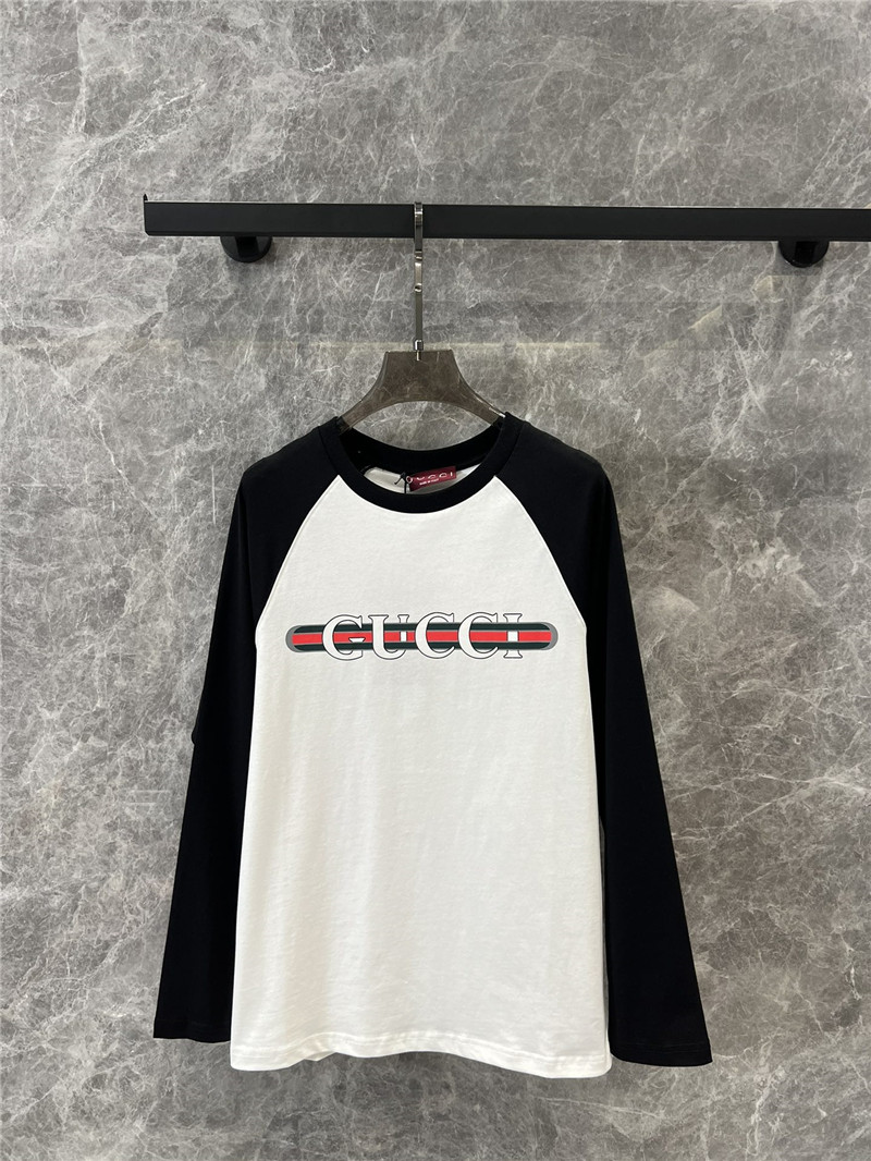 Gvc*1 round neck long sleeve t-shirt replica clothing sites