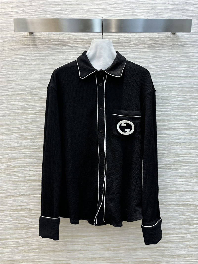 Gvc*1 lapel shirt replica clothing sites
