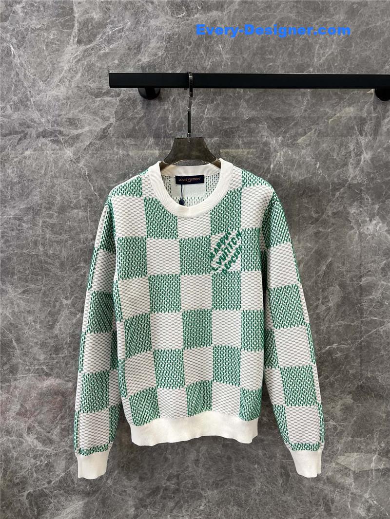 l0vis Vvtt0n lv knitted crew neck sweater replica clothing sites