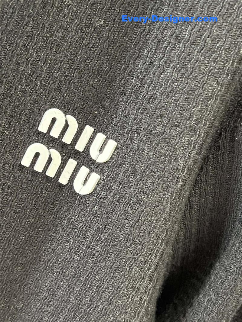 M1um1u casual hooded jacket replica designer clothes