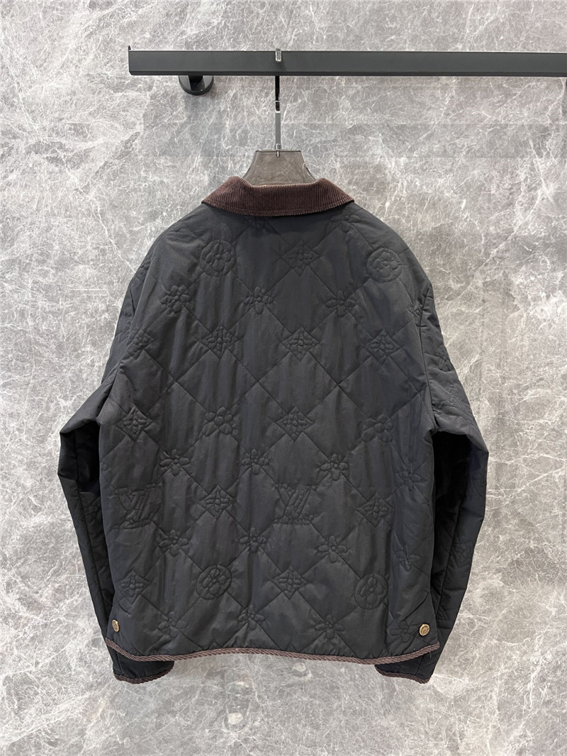 l0vis Vvtt0n lv old flower quilted cotton jacket replicas clothes