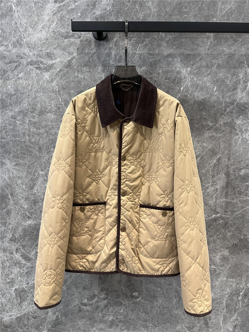 l0vis Vvtt0n lv old flower quilted cotton jacket replicas clothes