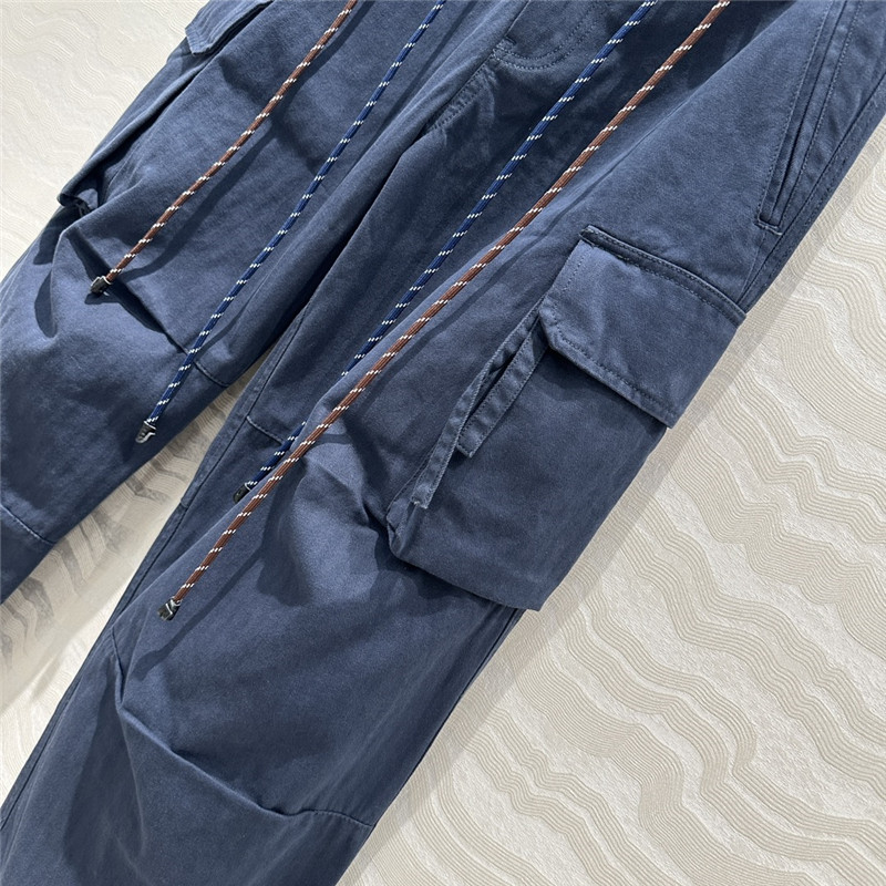 M1um1u cargo pocket straight pants replica d&g clothing