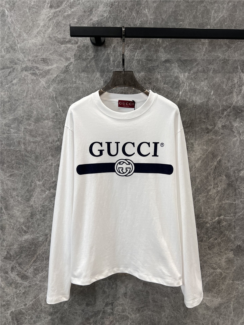 Gvc*1 round neck long sleeve t-shirt replica clothes