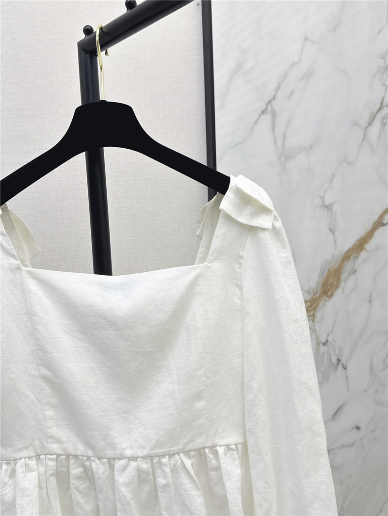 Ch**el cotton and linen shirt replica clothing sites
