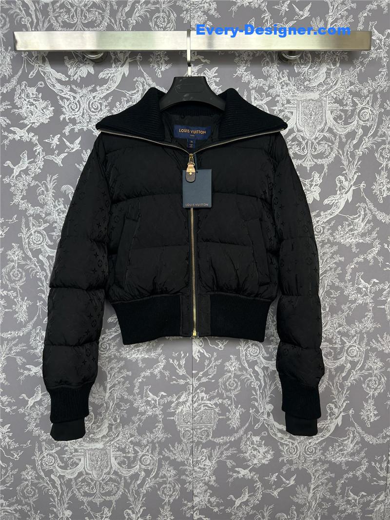 l0vis Vvtt0n lv logo obscure stand collar jacket replica clothes