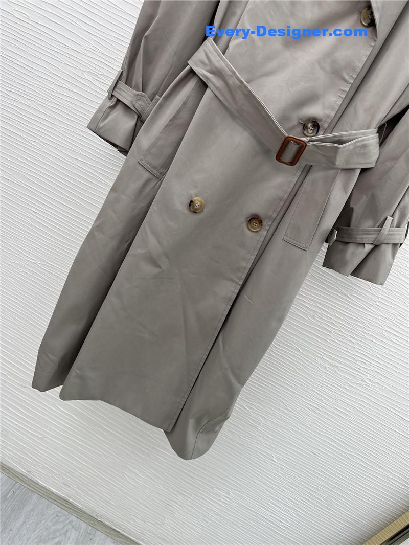 M1um1u new trench coat replica d&g clothing