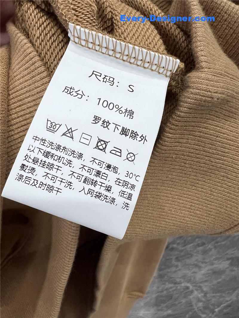 Vanitoo letter embroidery hooded sweater replica clothing