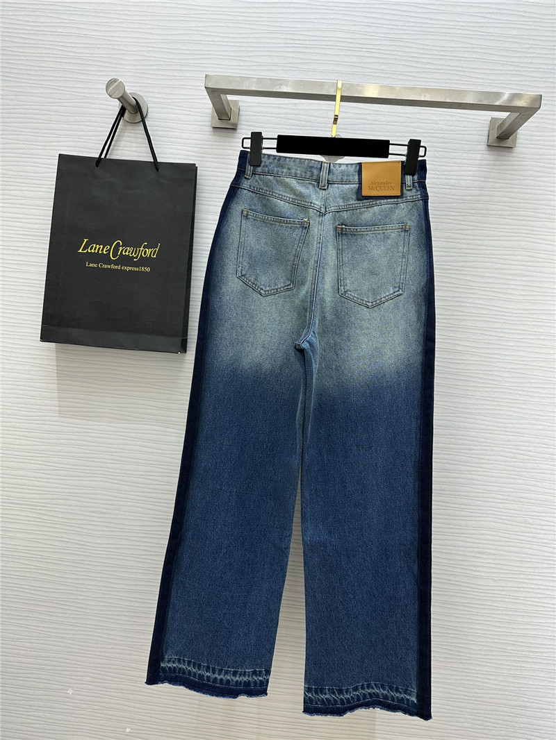 a1exa*der Mcqv*en straight jeans replicas clothes