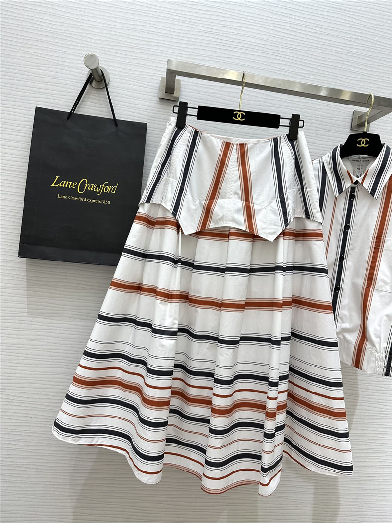 b0tt*ga Ven*ta striped cotton suit replica clothing sites