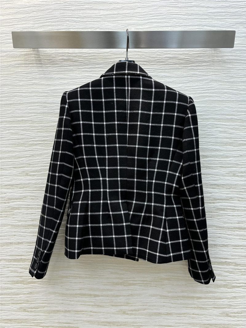 D10r checkered suit jacket cheap replica designer clothes
