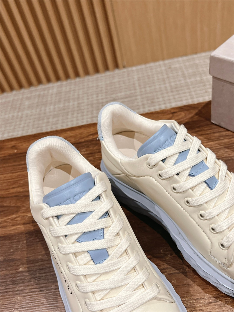 j1m*y ch00 D1am0nd maxi/f ii combo sneakers in beige