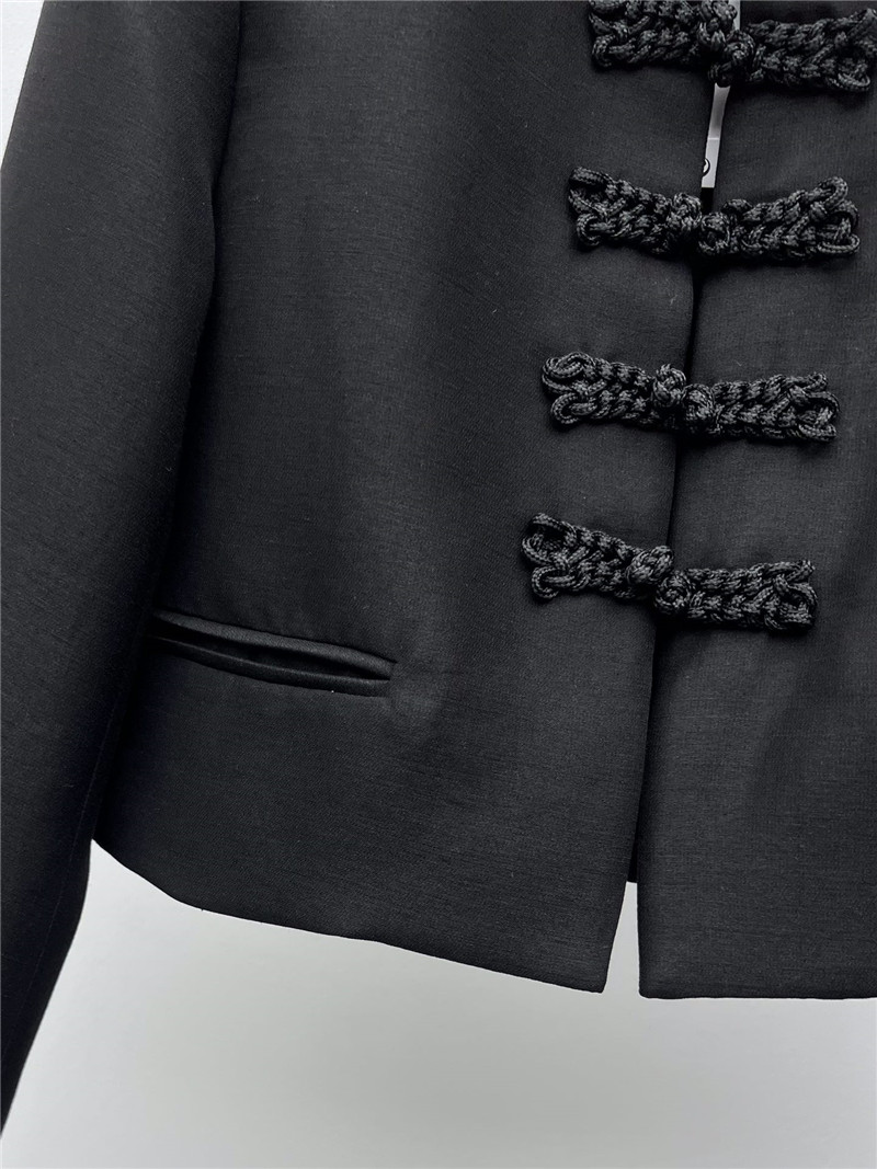 D10r stand collar buttoned suit jacket replicas clothes