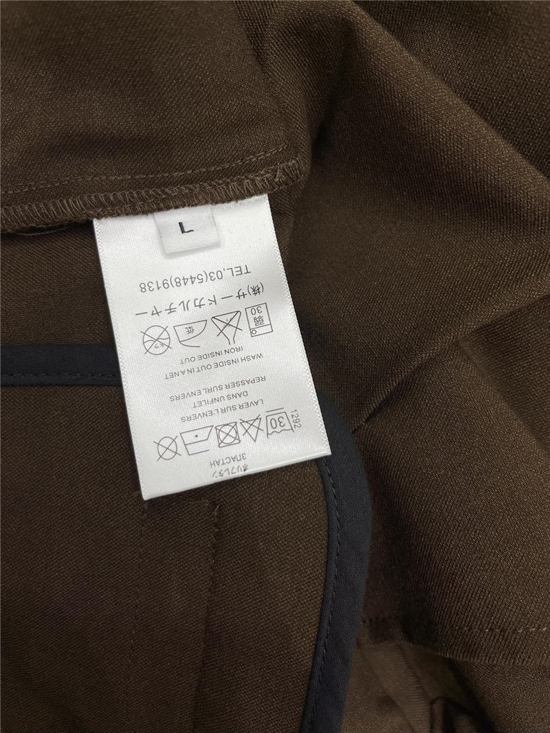 Va1e*ntin0 brown wide leg pants