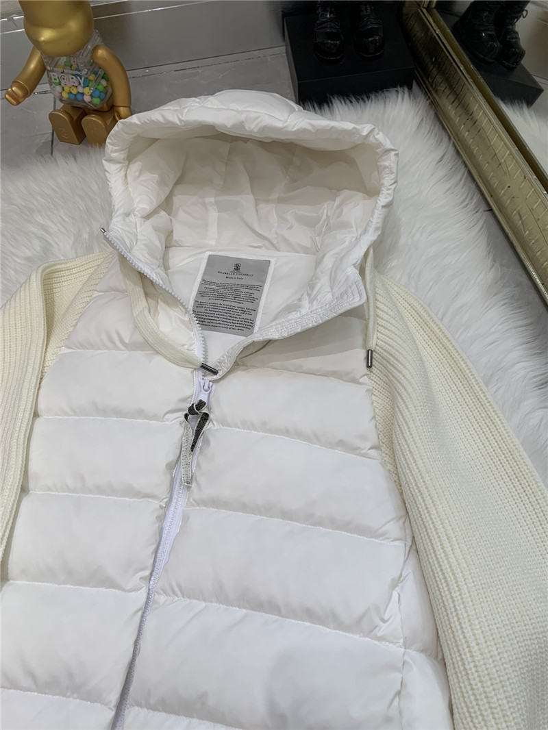 BC hooded zip-up down jacket replica designer clothes