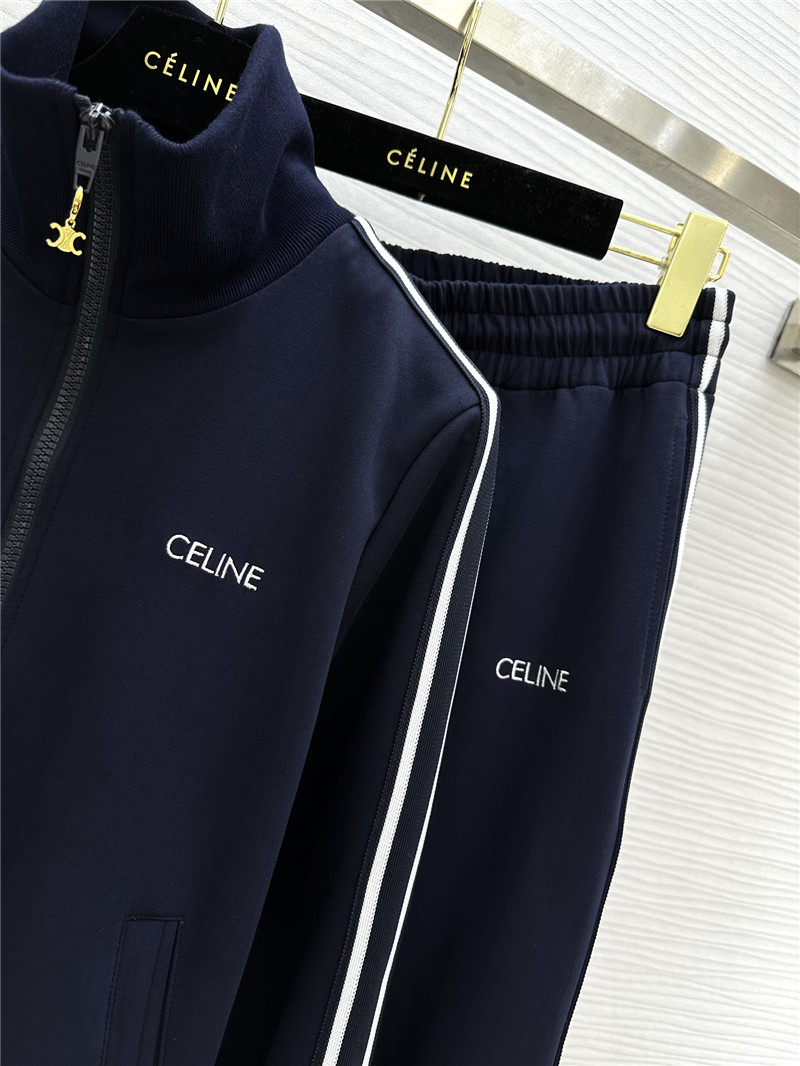 Ce1i*e stand collar zipper suit replica d&g clothing