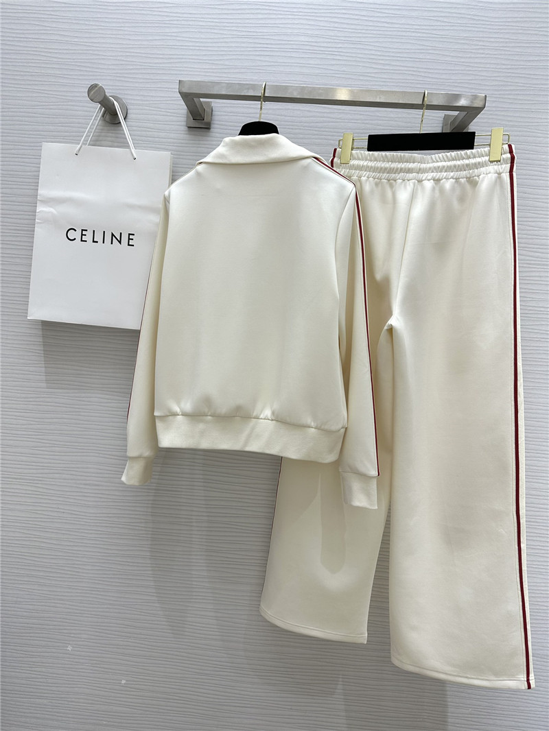Ce1i*e stand collar zipper suit replica d&g clothing