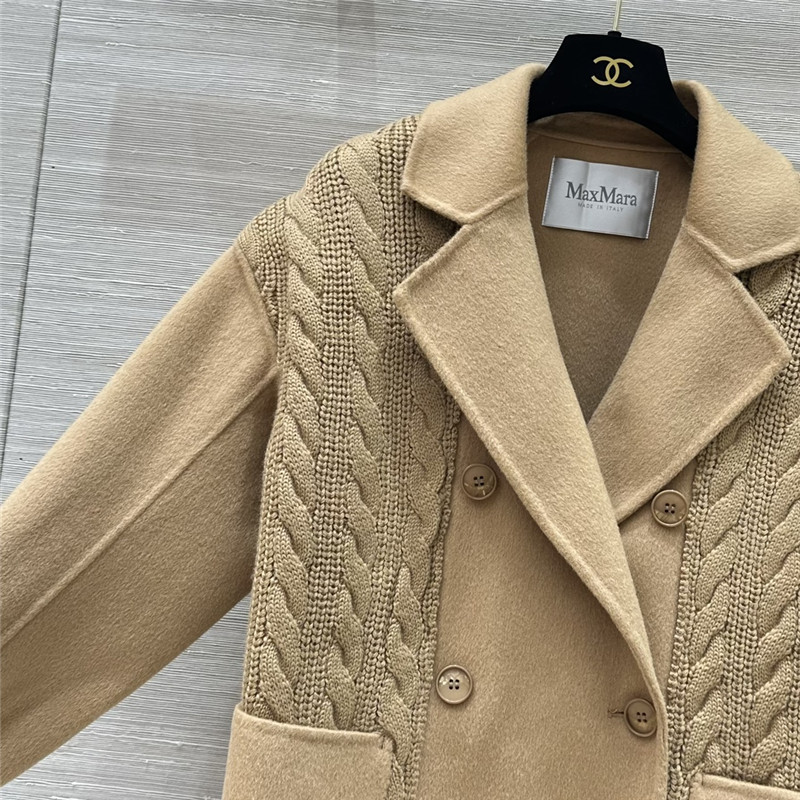 Vanitoo patchwork tweed suit coat replicas clothes