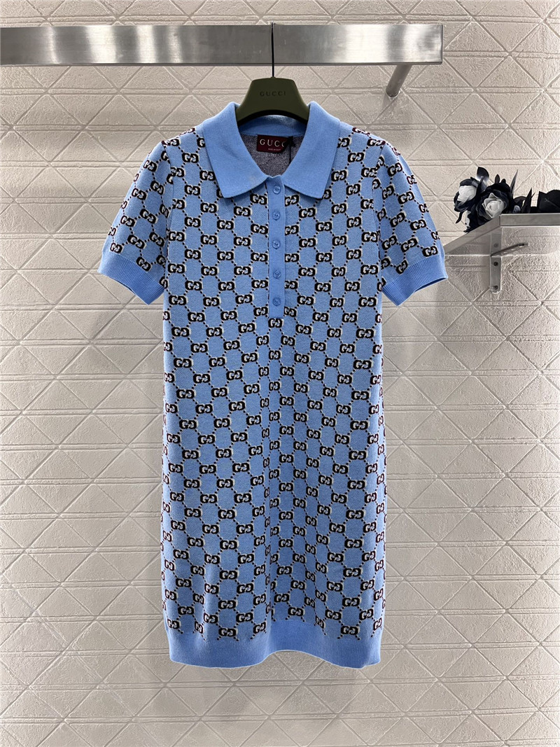 Gvc*1 knitted polo dress
