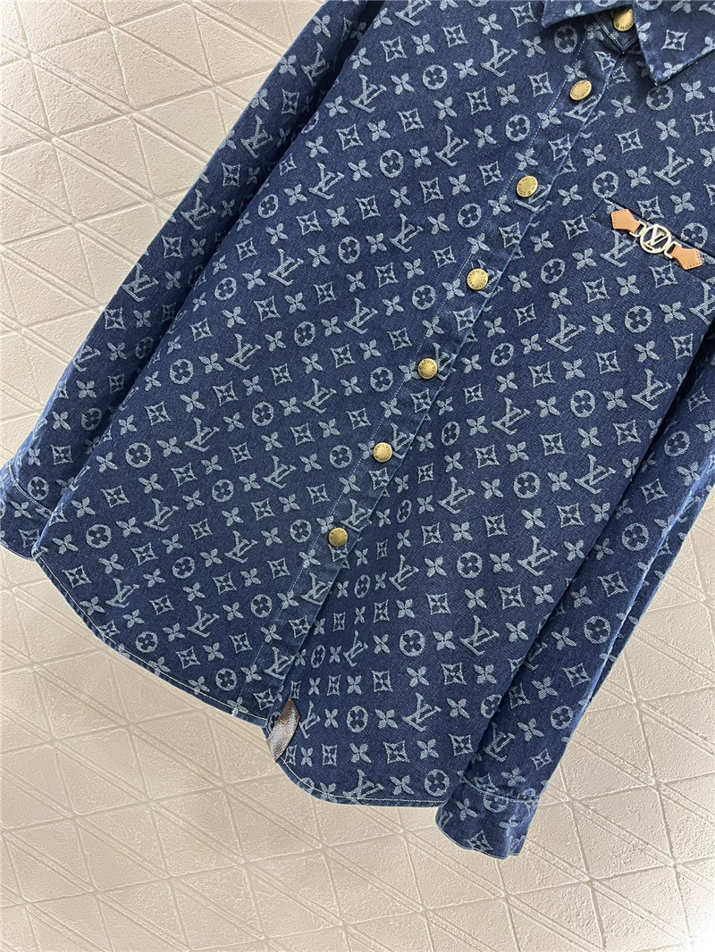 l0vis Vvtt0n lv lapel denim jacket