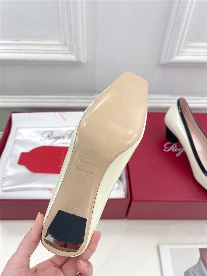 roger u1u1er belle u1u1er pumps 4.5cm multicolour patent leather