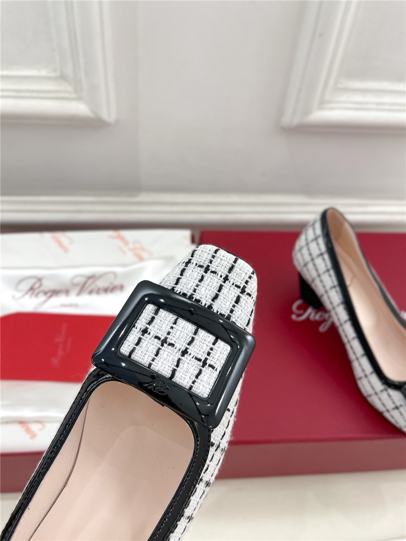 roger u1u1er belle u1u1er pumps 4.5cm multicolour patent fabric