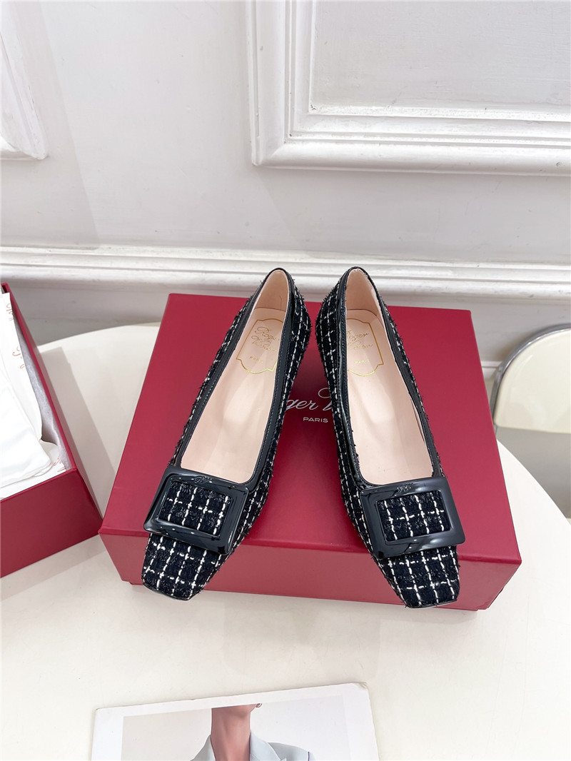 roger u1u1er belle u1u1er pumps 4.5cm black patent fabric