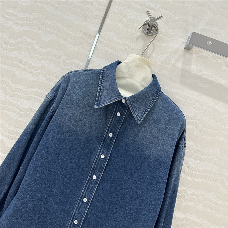 L0ew* denim shirt