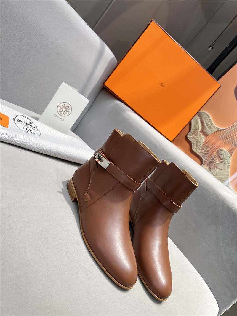 H**me5 neo brown women’s ankle boots