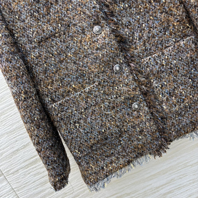 Ch**el wool tweed coat