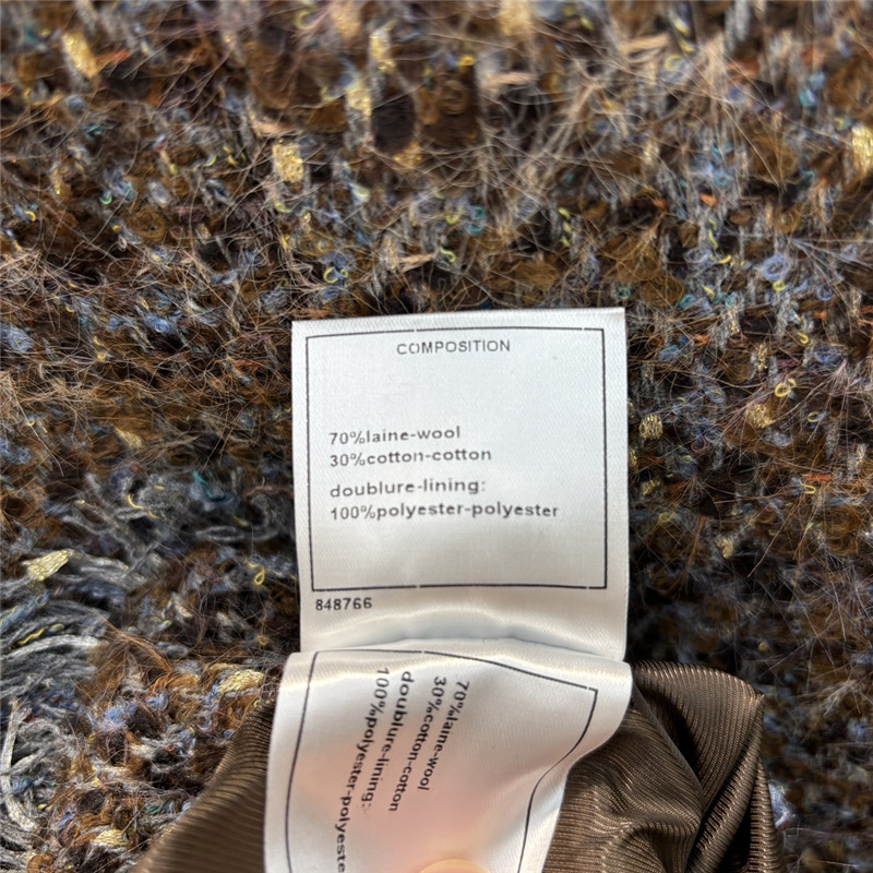 Ch**el wool tweed coat