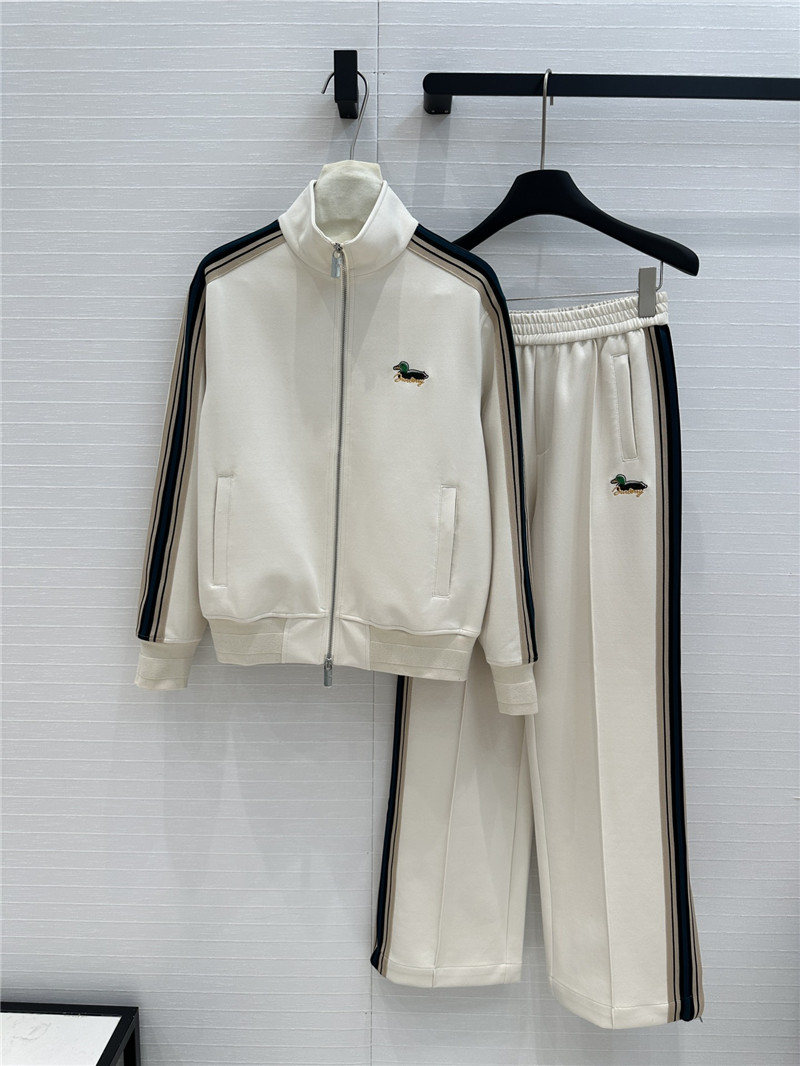 Bv*b*rry contrast web sleeve tracksuit