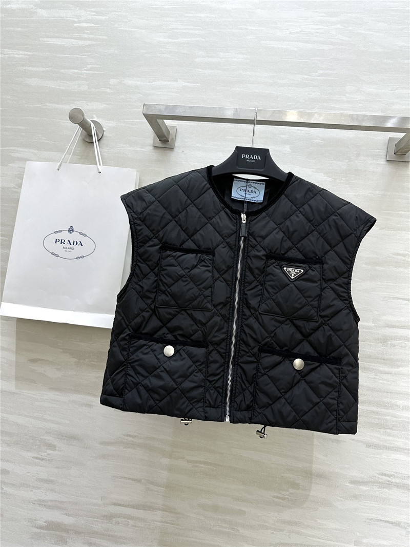Pra*a quilted padded vest