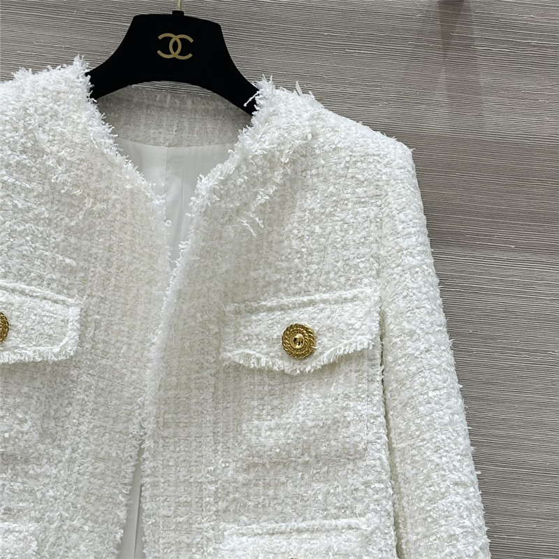 Balmain crew neck blazer