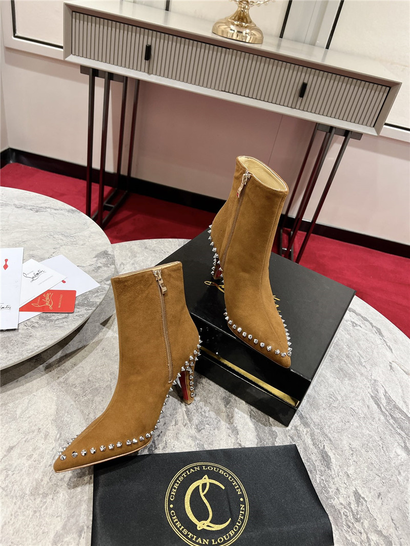Chr1st1an louboutin black so kate ankle boots
