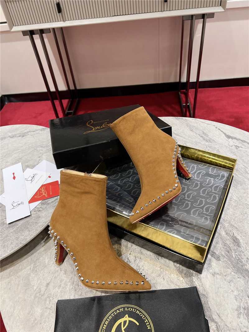 Chr1st1an louboutin black so kate ankle boots