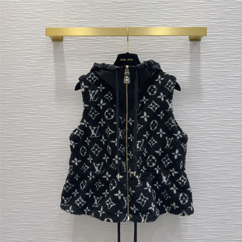 l0vis Vvtt0n lv printed vest jacket