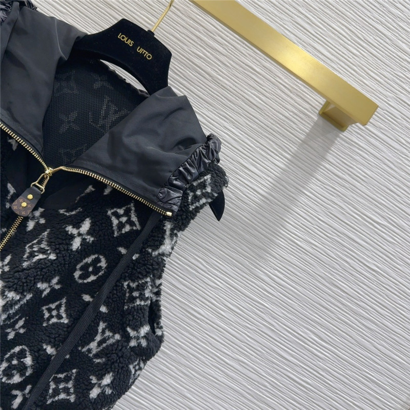 l0vis Vvtt0n lv printed vest jacket