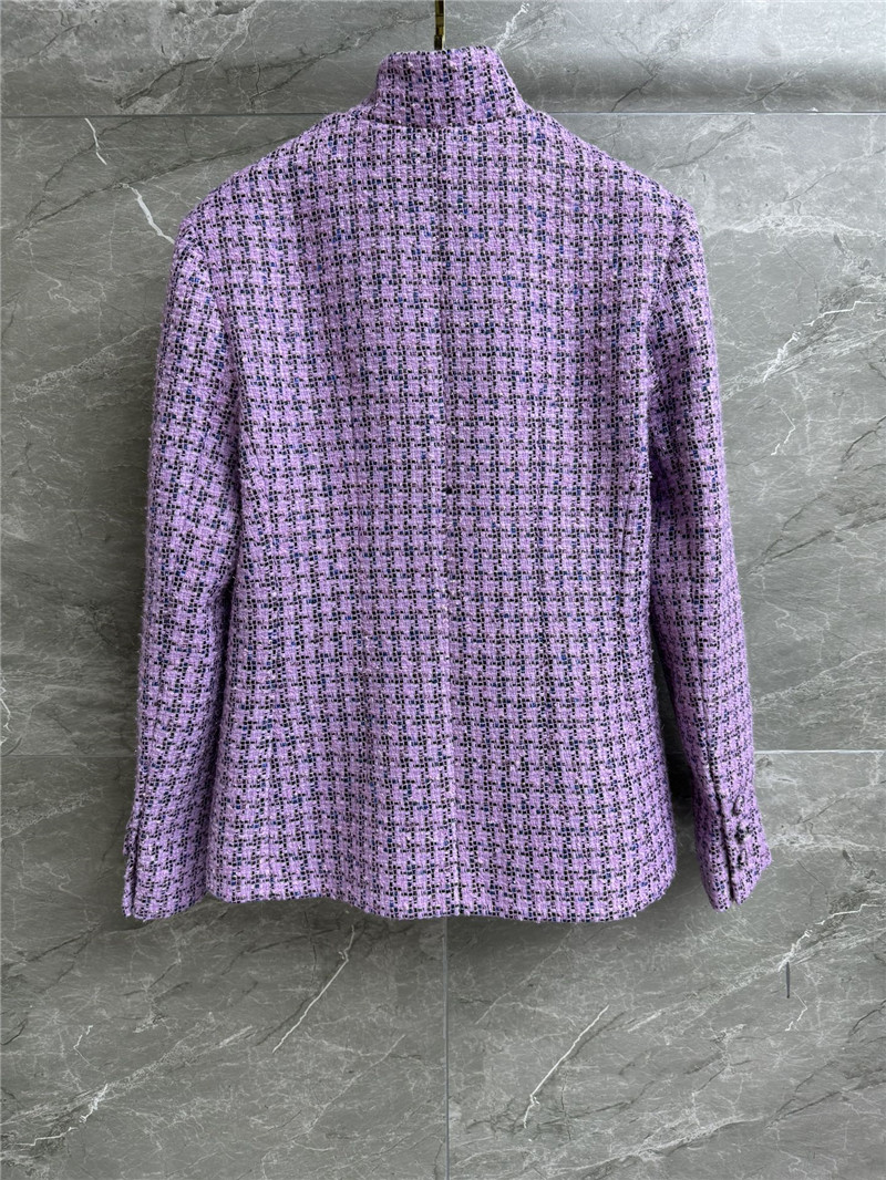 Ch**el purple check coat