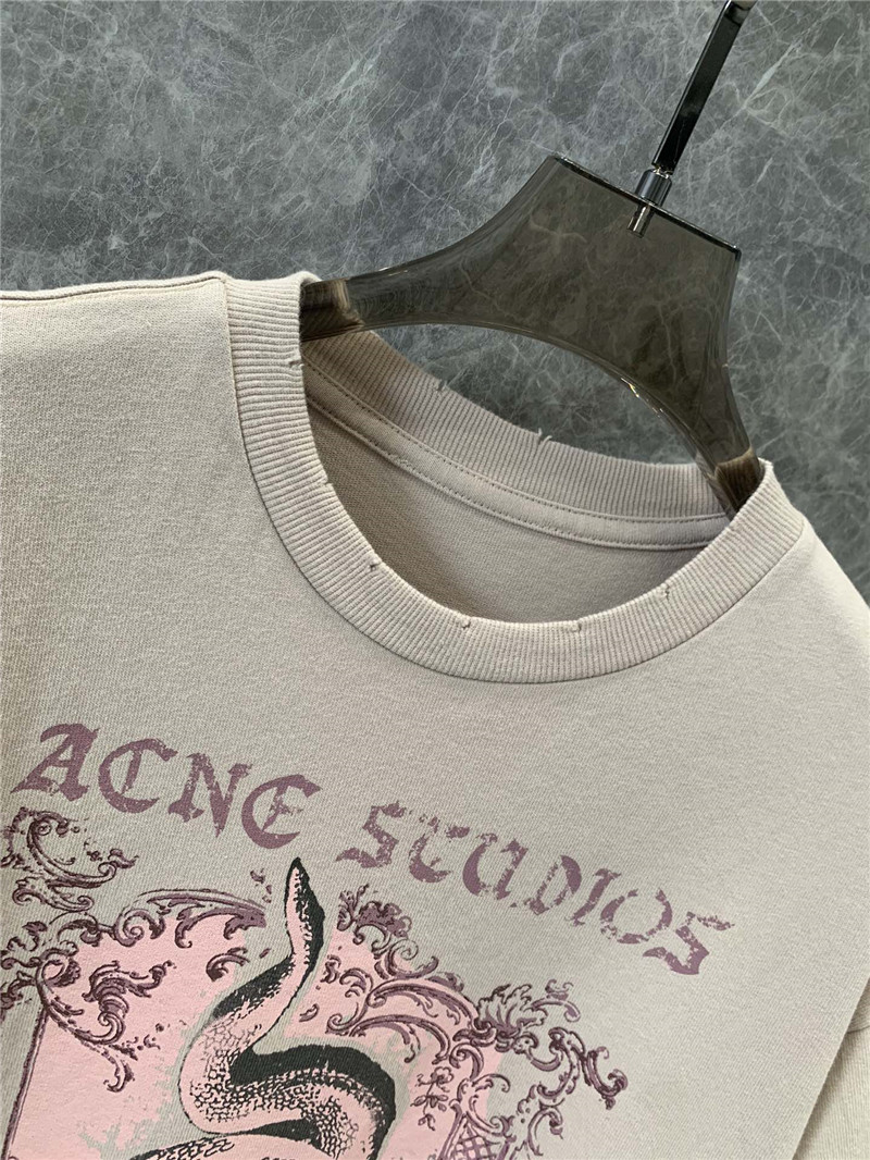 acne studios fake two piece t-shirt