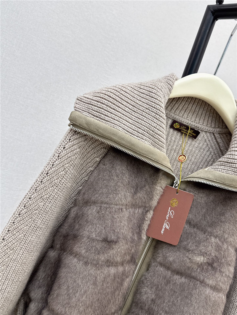 L0r0 P1ana patchwork down jacket