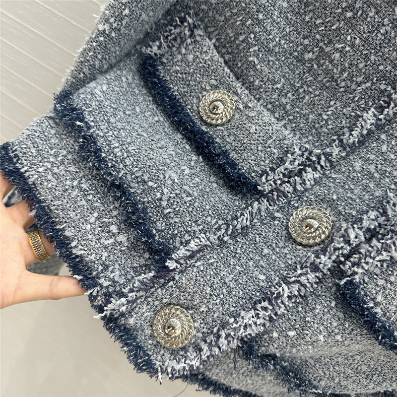 Balmain denim blue jacket