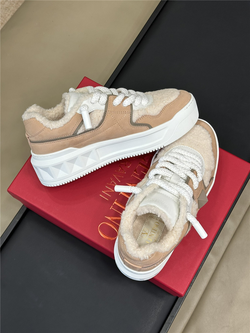 Va1e*ntin0 winter one stud xl low top sneakers